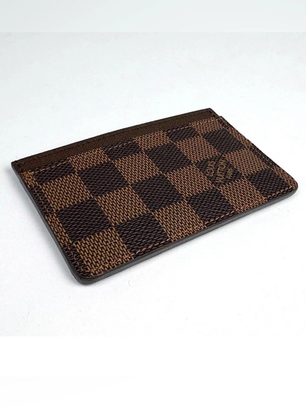 Louis Vuitton N61722 Port Carte Card Case Damier Brown